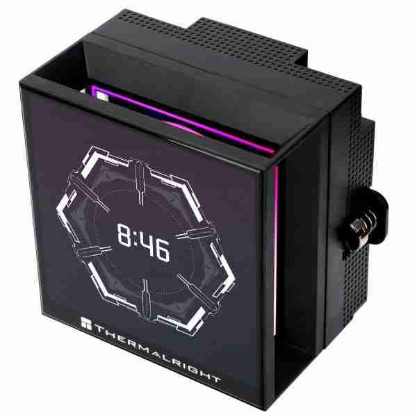 3.95 英寸 0.5mm 边框冷头屏，利民推出终越视界 360 ARGB 水冷散热器