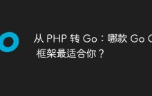 从 PHP 转 Go：哪款 Go ORM 框架最适合你？