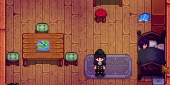 Stardew Valley Sebastians Geburtstagsplan auf einen Blick