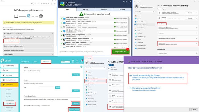 Problem With Wireless Adapter or Access Point Windows 11 Fixes