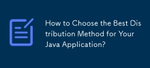 How to Choose the Best Distribution Method for Your Java Application?