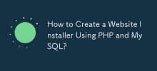 How to Create a Website Installer Using PHP and MySQL?