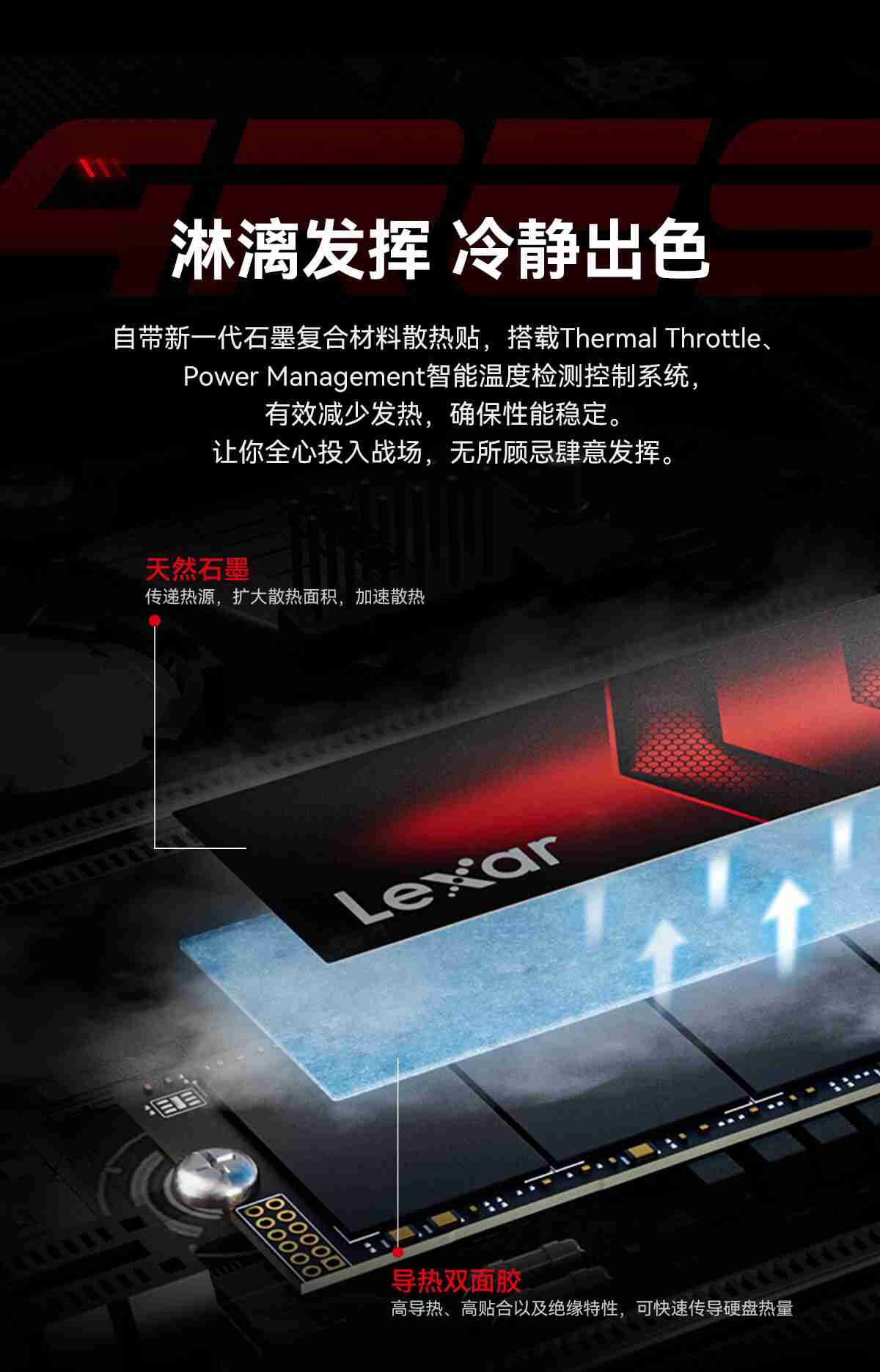 雷克沙 PCIe 4.0 固态硬盘 ARES 更新 8TB 款：3D TLC 颗粒，5999 元