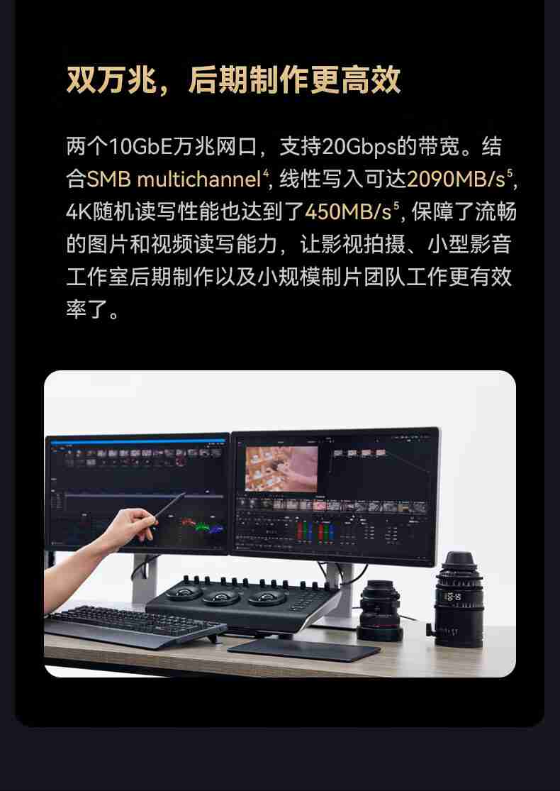 i5-1235U + 双万兆网口：铁威马 6 盘位 NAS 新低 4385 元 + 3 期免息