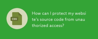 How can I protect my website\'s source code from unauthorized access?