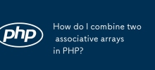 Comment combiner deux tableaux associatifs en PHP ?