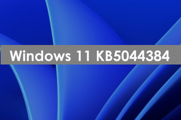 Windows 11 KB5044384 apporte des correctifs et que faire en cas d'échec de l'installation