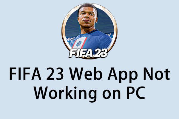 FIFA 23 웹 앱이 Windows PC에서 작동하지 않음: 해결 방법