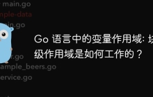 Go 语言中的变量作用域: 块级作用域是如何工作的？