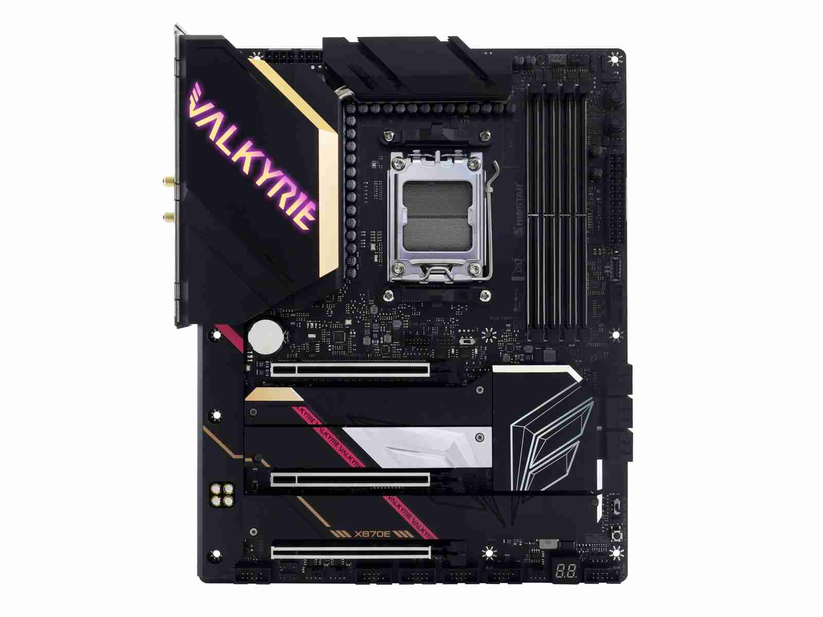 映泰旗舰 X870E 主板 VALKYRIE“女武神”国内上市,3499 元