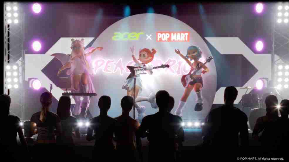 宏碁推出非凡 Go 公主本泡泡玛特联名限量款:i7-13620H,4999 元