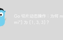 Go 切片动态操作：为何 m["q1mi"] 为 [1, 3, 3]？