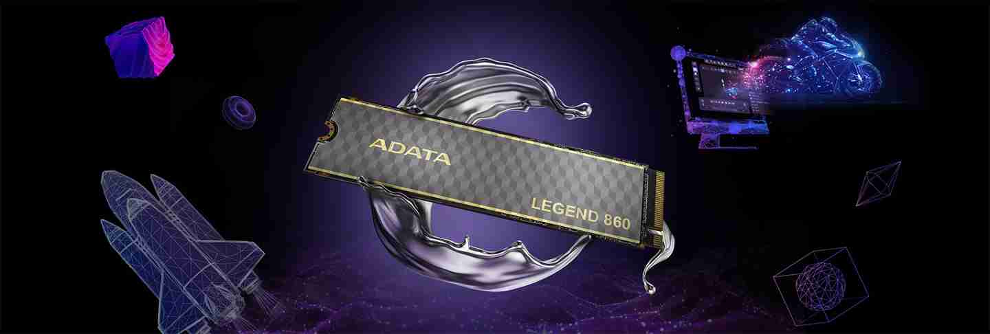 威刚推出 LEGEND 860 固态硬盘：中端 PCIe 4.0 规格，6GB/s 顺序读