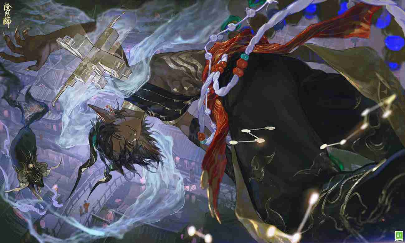 繁星闪烁,诡影现身《阴阳师》鬼金羊精美插画在此奉上!