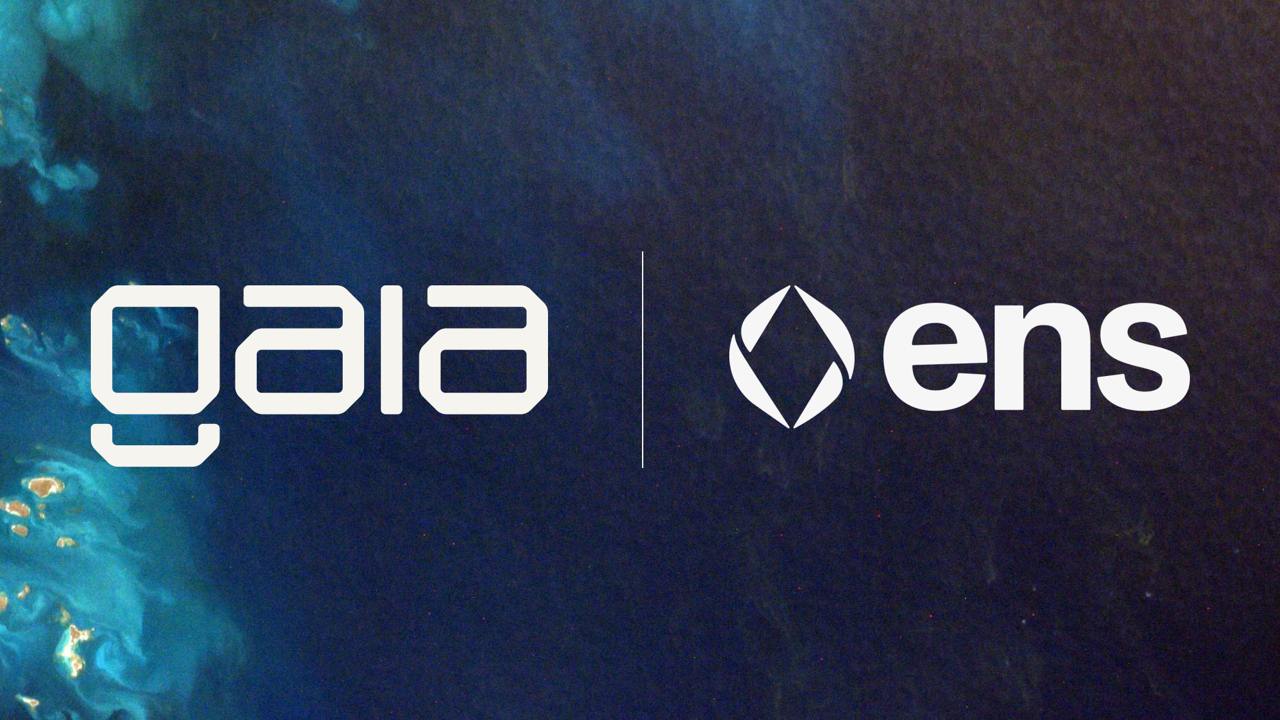 Gaia と ENS がパートナーシップを構築し、AI にオンチェーン ID を導入