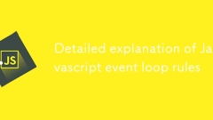 Detailed explanation of Javascript event loop rules
