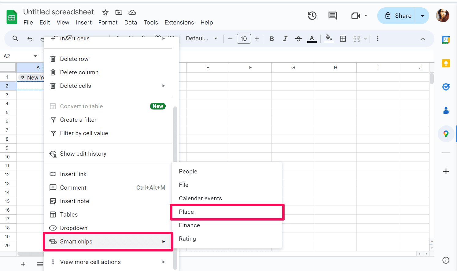 So verwenden Sie Google Maps in Google Sheets [2 einfache Schritte]