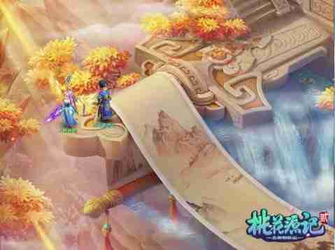 梦回大唐探寻世外桃源的奇幻之旅《桃花源记2》秋日新服“霜染秋华”火热开启