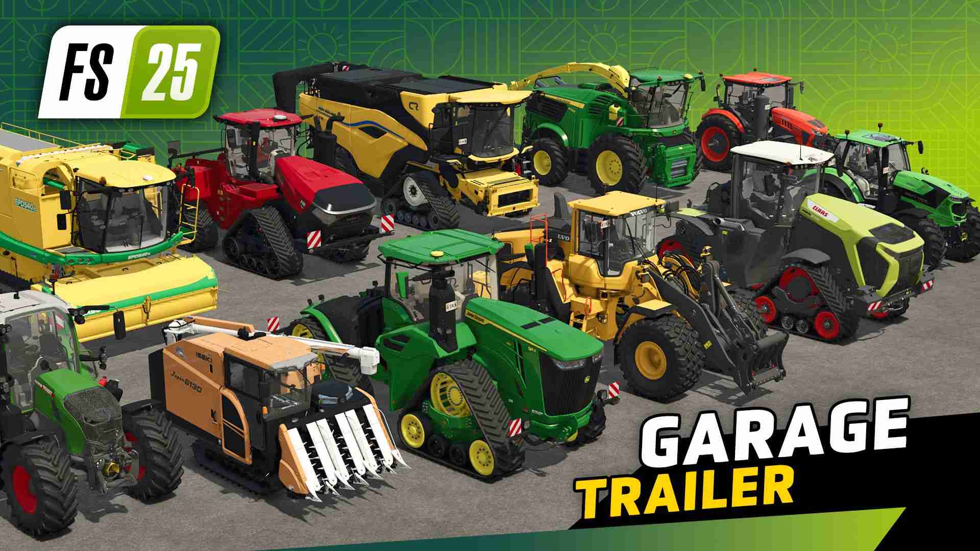 《Farming Simulator 25》发布新预告片，展示精选农机与新NPC