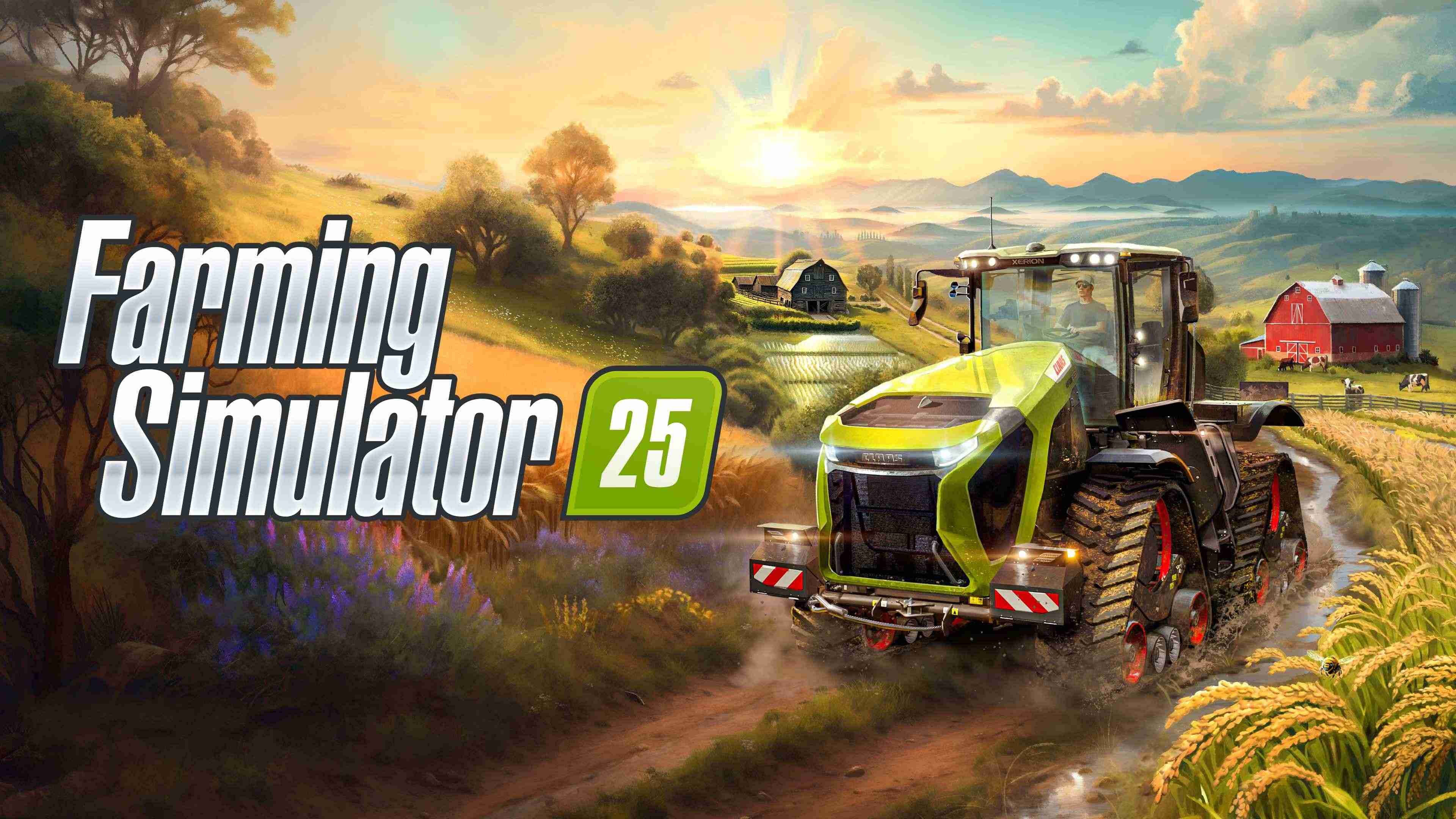 《Farming Simulator 25》发布新预告片，展示精选农机与新NPC