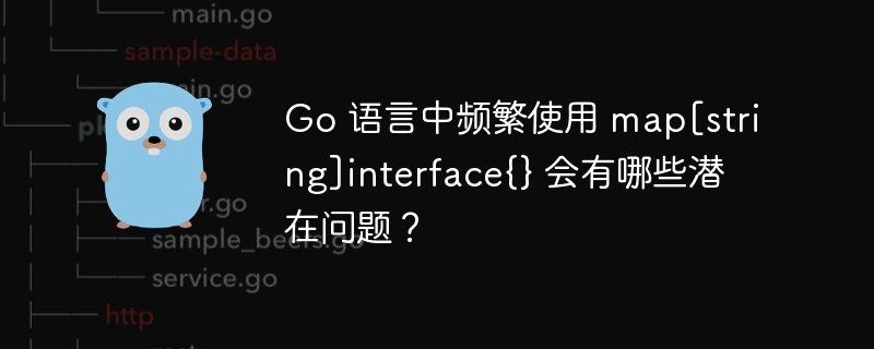 go 语言中频繁使用 map[string]interface{} 会有哪些潜在问题？