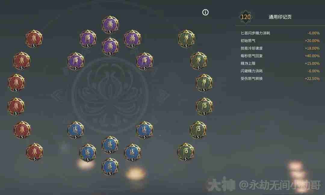 《永劫无间》特木尔天赋选择