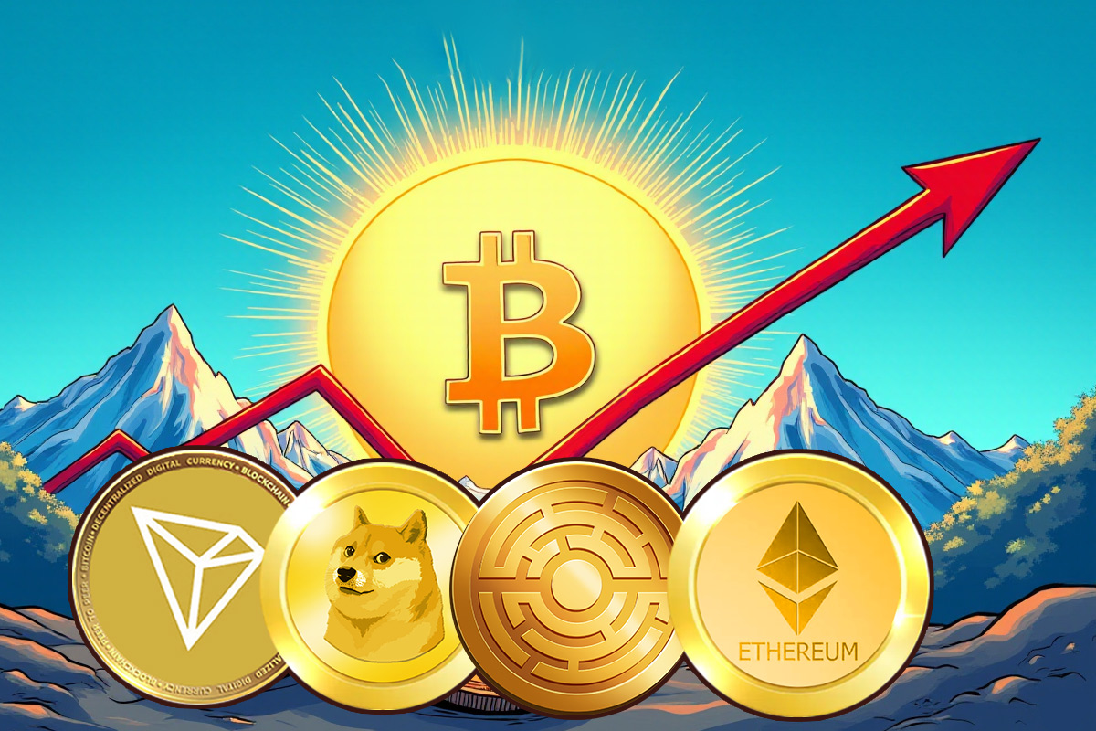 以太坊 (ETH)、狗狗币 (DOGE)、波场 (TRX) 和牛头怪 (MTAUR)：随着比特币 (BTC) 触及新高，值得关注的山寨币