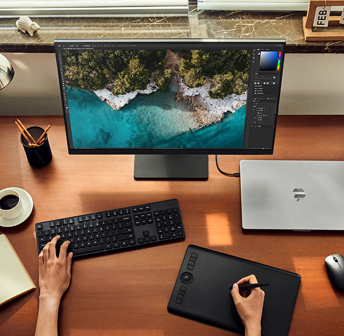 4K+65W 充电:Redmi 27 英寸显示器 1281 元补贴购