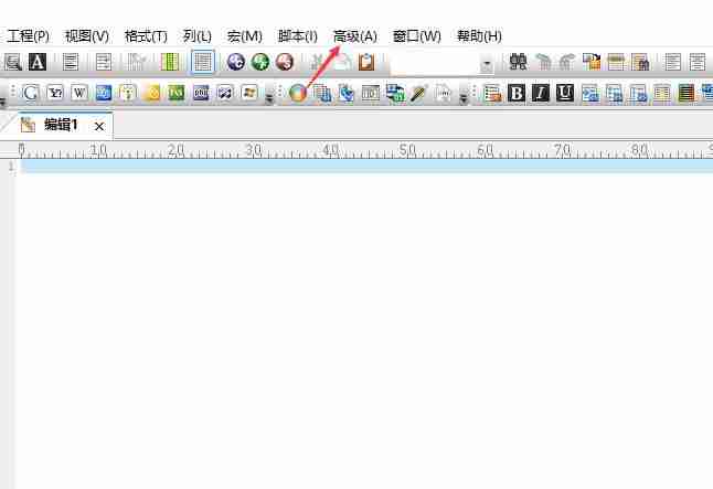UltraEdit怎么关闭忽略所有大写单词