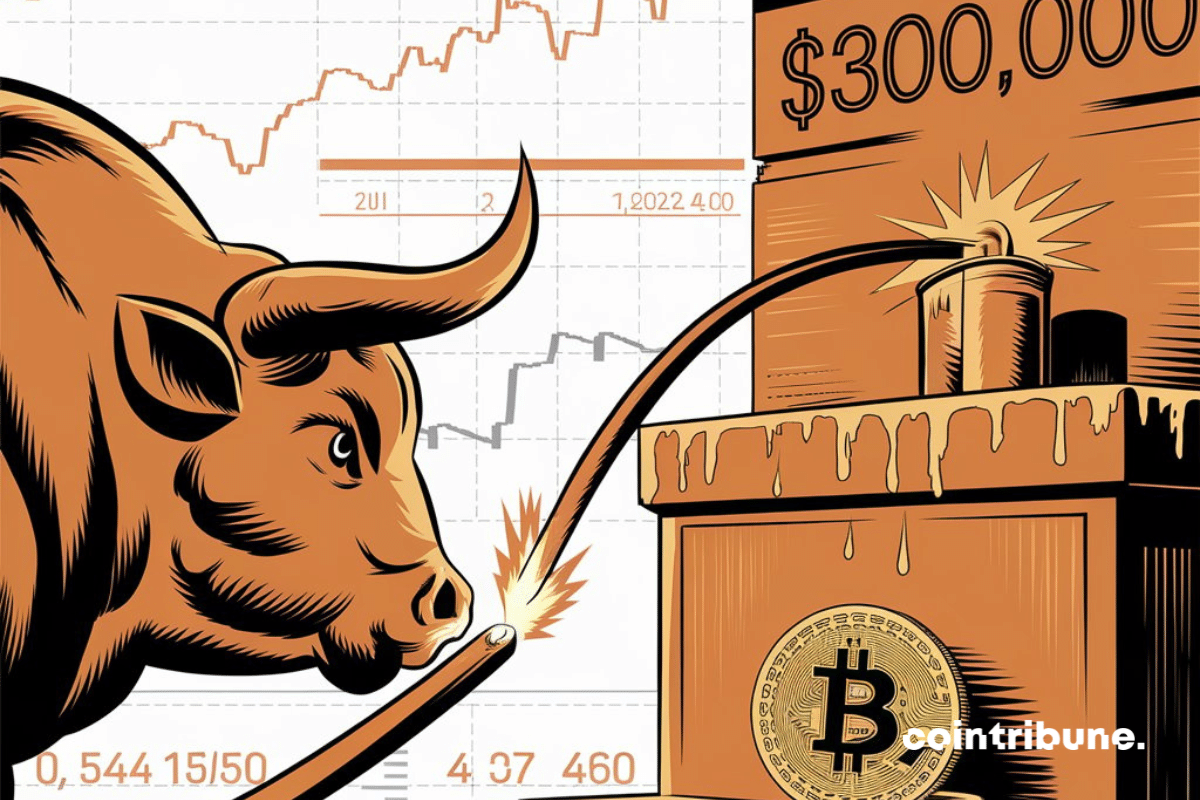 Bitcoin: eine Prophezeiung bei 300.000 US-Dollar