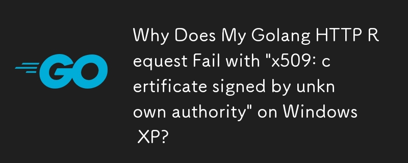 Why Does My Golang HTTP Request Fail with 