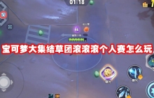 宝可梦大集结草团滚滚滚个人赛怎么玩