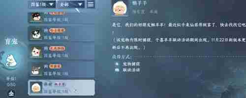 逆水寒懒羊羊怎么捉