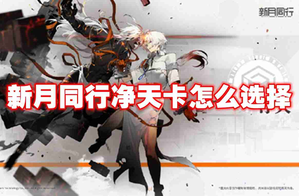 新月同行净天卡怎么选择