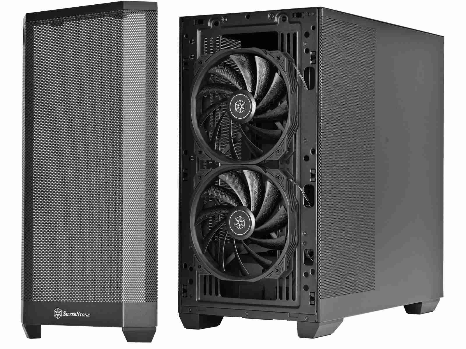 银昕推出 M-ATX 散热优化机箱 SETA H2M，前板预装双 160mm 扇