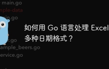 如何用 Go 语言处理 Excel 中多种日期格式？