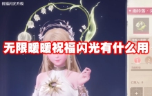 无限暖暖祝福闪光有什么用