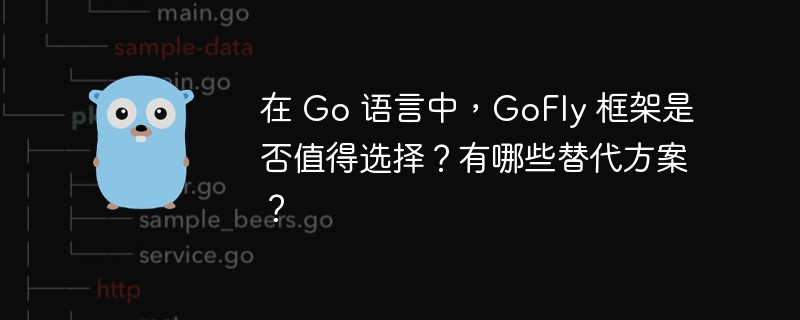 在 go 语言中，gofly 框架是否值得选择？有哪些替代方案？