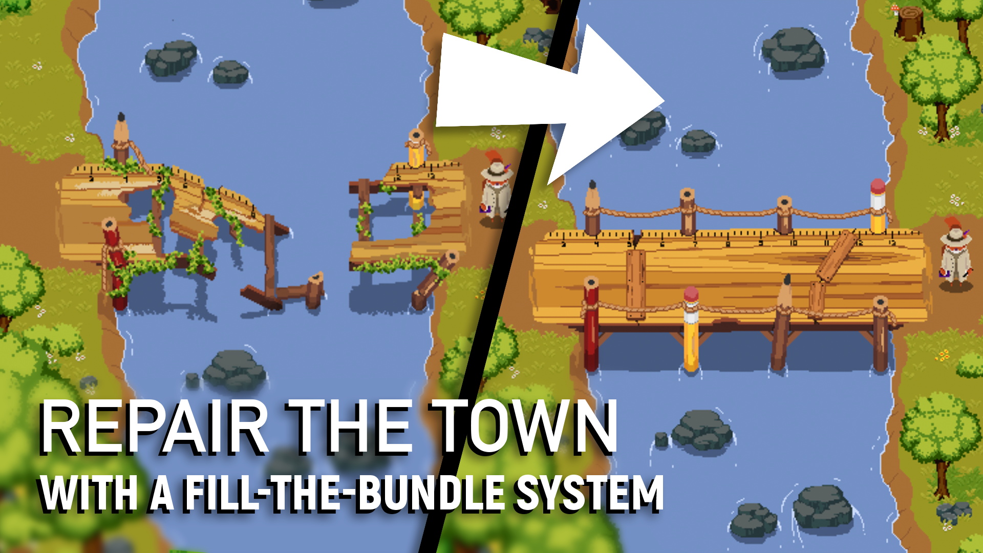 像素风黑色幽默推理游戏《千方百计》现已推出试玩Demo