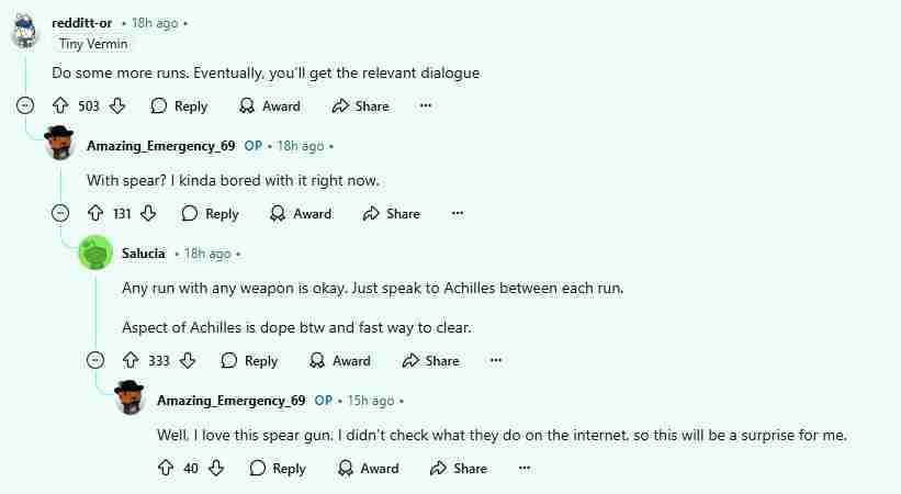 《黑帝斯2》玩家对如何解锁游戏的终局内容感到困惑