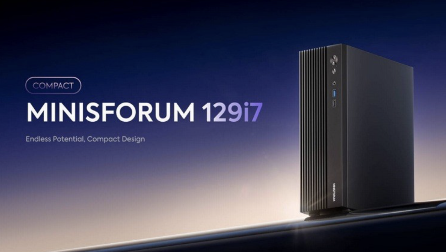 铭凡推出 129i7 台式机:i9-12900HK、7L 机箱,准系统售 2119 元