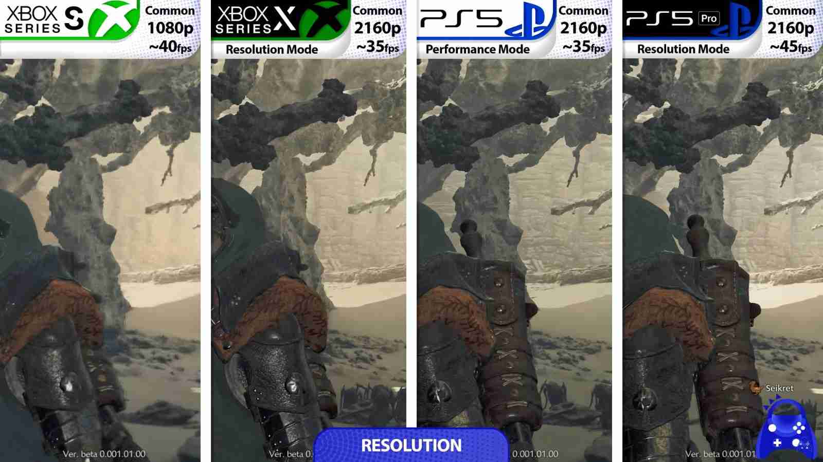 《怪物猎人：荒野》公测主机平台性能分析 PS5 Pro性能模式平均65帧