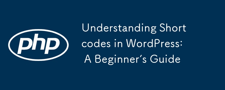 Memahami Kod Pendek dalam WordPress: Panduan Pemula