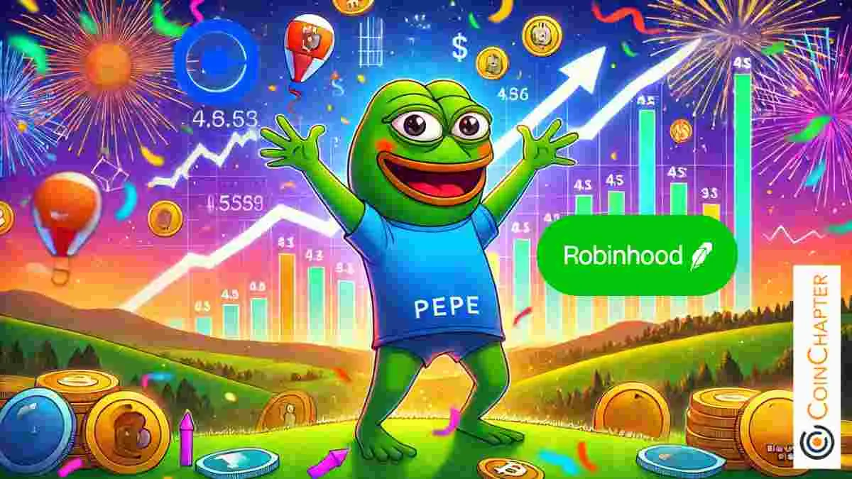 Pepe Coin (PEPE) 在 Coinbase 和 Robinhood U.S. 上市後，11 月 13 日飆升 42%