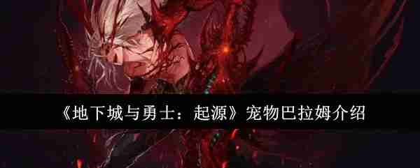 《地下城与勇士：起源》宠物巴拉姆介绍