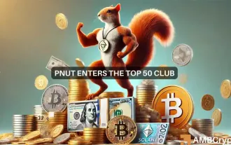 땅콩 다람쥐(PNUT)는 출시 이후 4,000% 급등하며 세 번째로 큰 솔라나 기반 밈코인이 되었습니다.