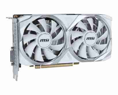 微星推出白色版万图师 RTX 3050 显卡:8GB 显存、128bit 位宽、130W TDP