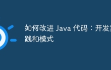 如何改进 Java 代码：开发实践和模式