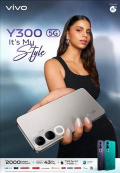 vivo Y300 5G 新机宣传海报公布：三种配色 镜头很特别