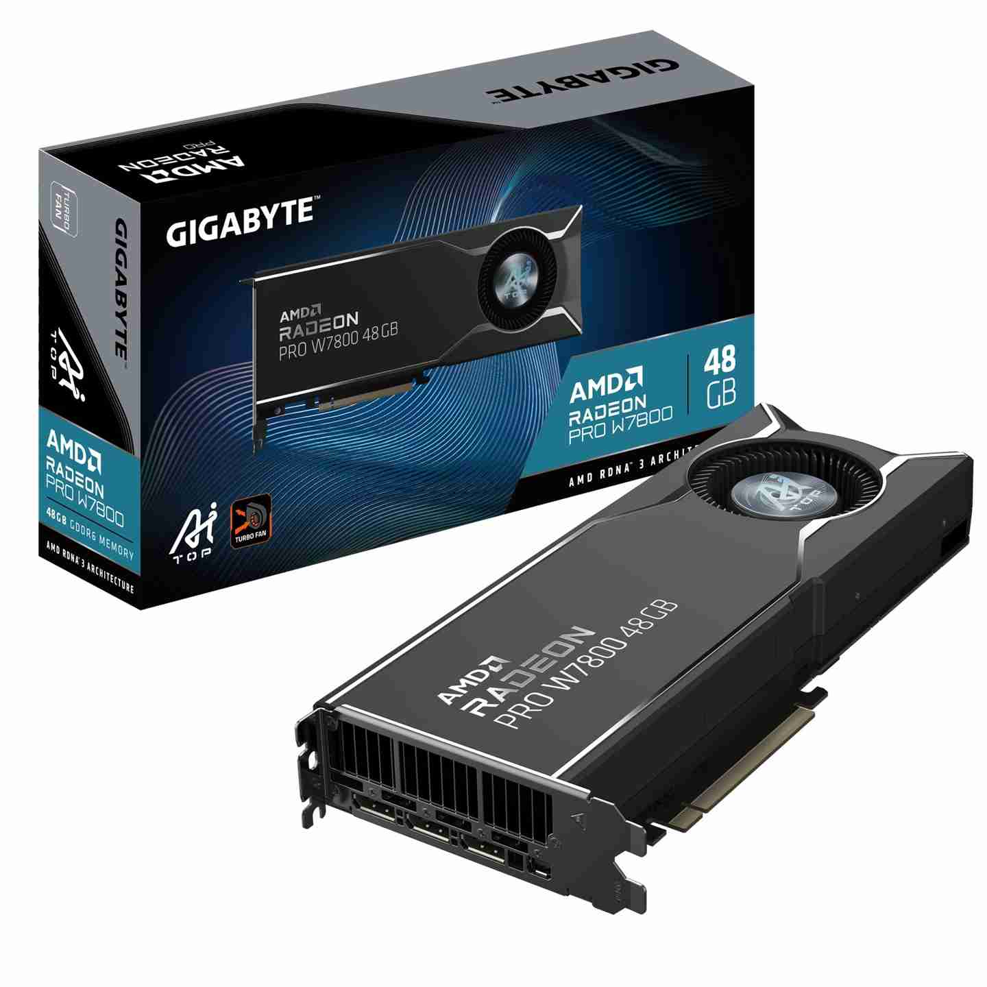 额外 50% 显存，技嘉推出 Radeon PRO W7800 AI TOP 48G 专业显卡
